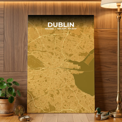 Dublin Forge Map Poster