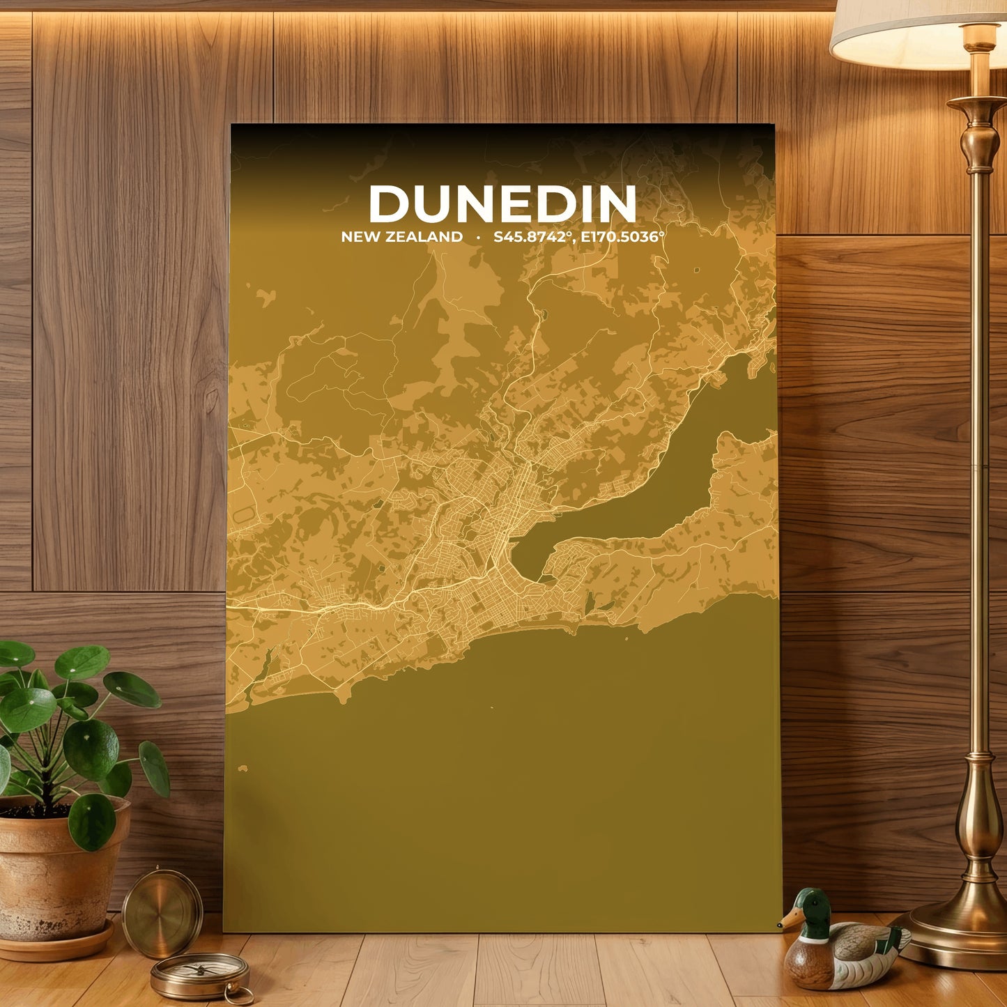 Dunedin Forge Map Poster