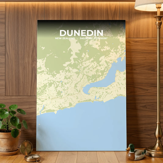 Dunedin Drift Map Poster