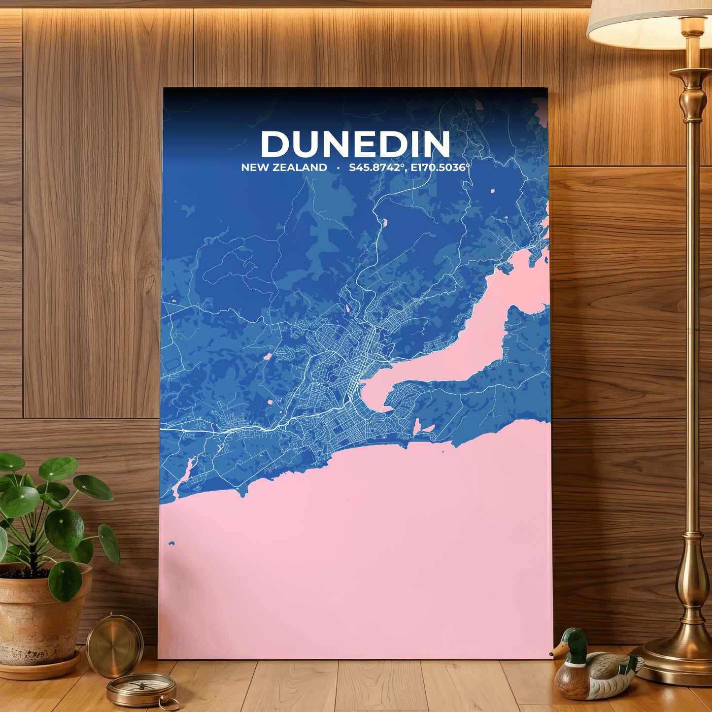 Dunedin Candy Map Poster