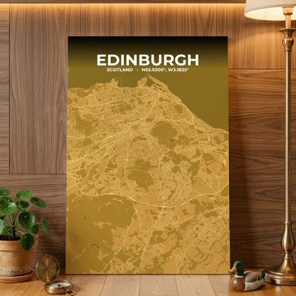 Edinburgh Forge Map Poster