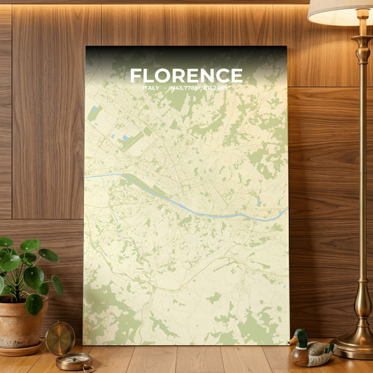 Florence Drift Map Poster