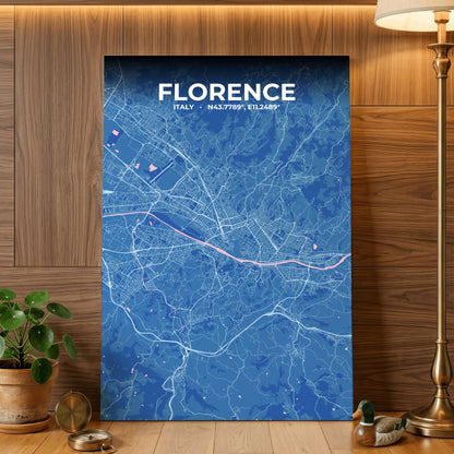 Florence Candy Map Poster
