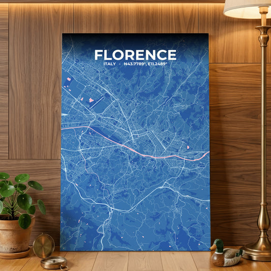 Florence Candy Map Poster