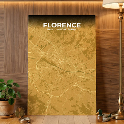 Florence Forge Map Poster