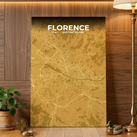Florence Forge Map Poster