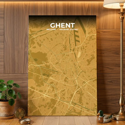 Ghent Forge Map Poster