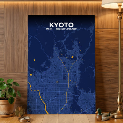 Kyoto Ink Map Poster