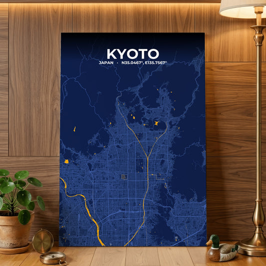 Kyoto Ink Map Poster