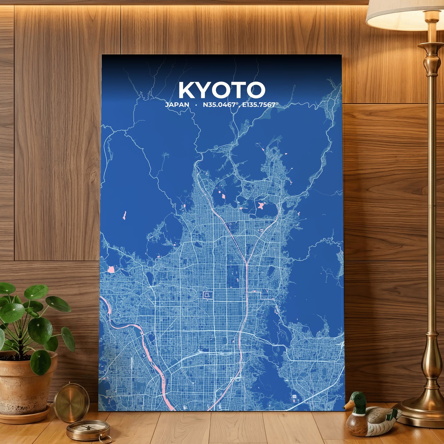 Kyoto Candy Map Poster