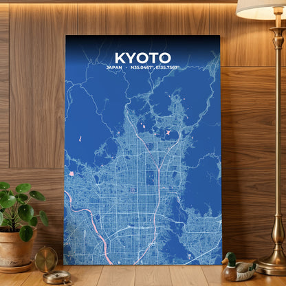 Kyoto Candy Map Poster