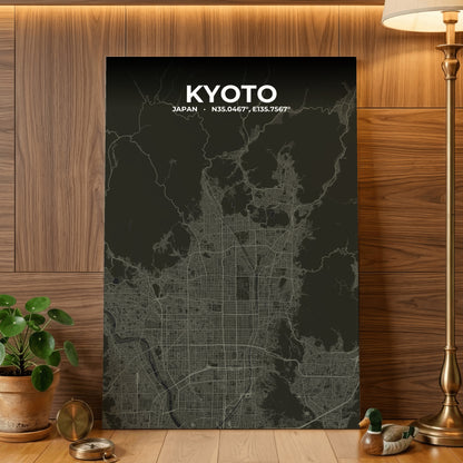 Kyoto Sable Map Poster
