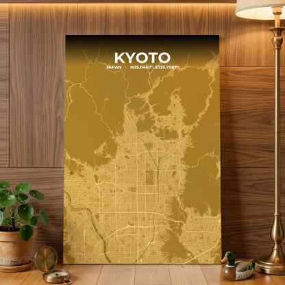 Kyoto Forge Map Poster