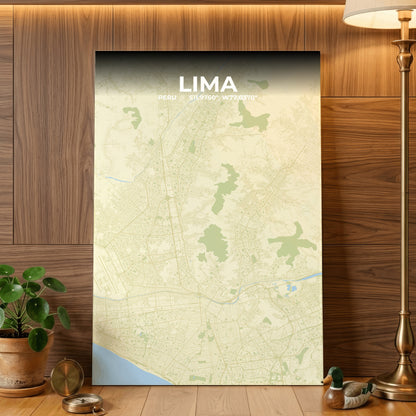 Lima Drift Map Poster