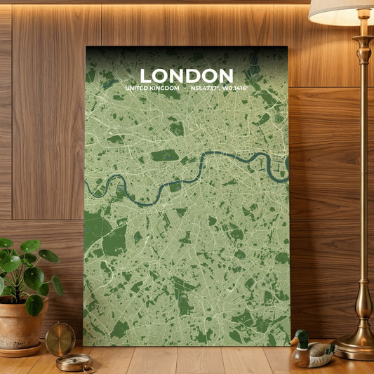 London Clay Map Poster