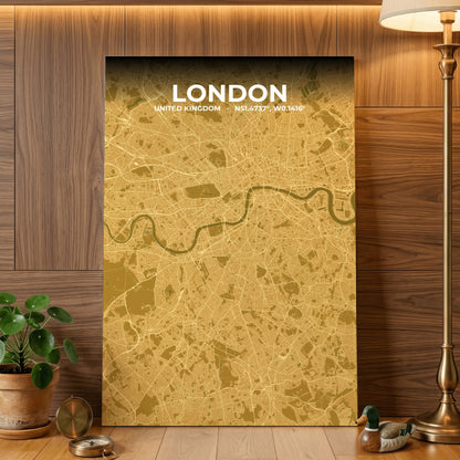 London Forge Map Poster