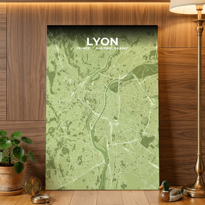 Lyon Grove Map Poster