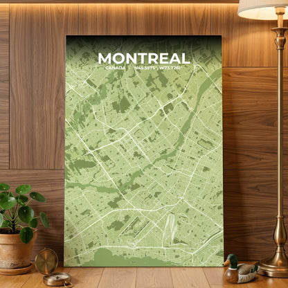 Montreal Grove Map Poster