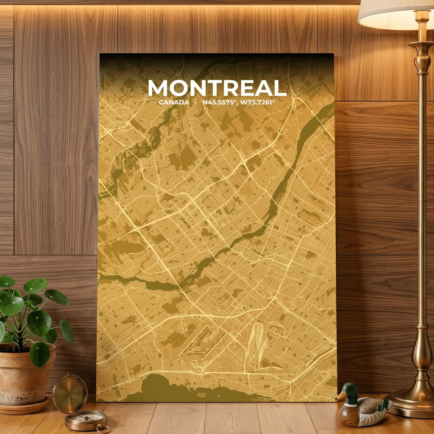 Montreal Forge Map Poster