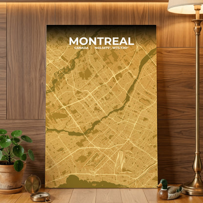 Montreal Forge Map Poster