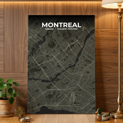 Montreal Sable Map Poster