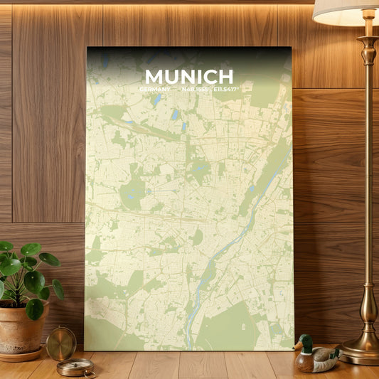 Munich Drift Map Poster