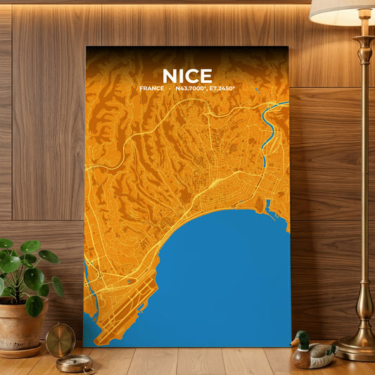 Nice Scorch Map Poster