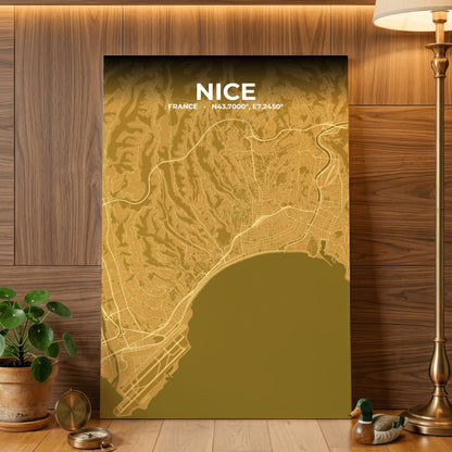 Nice Forge Map Poster