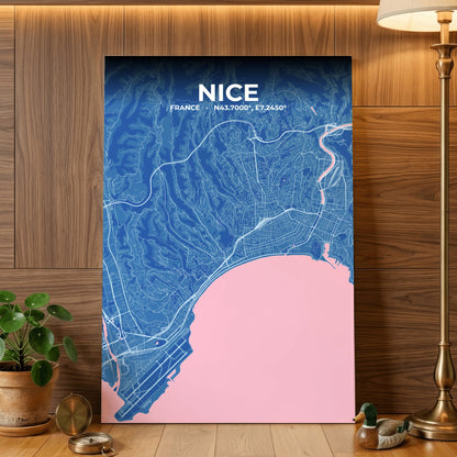 Nice Candy Map Poster