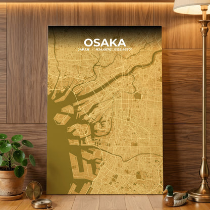 Osaka Forge Map Poster