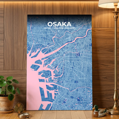 Osaka Candy Map Poster