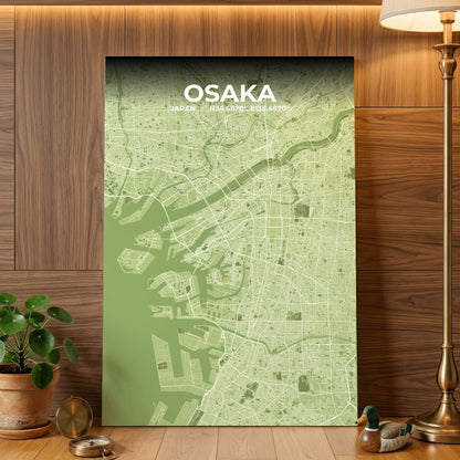 Osaka Grove Map Poster