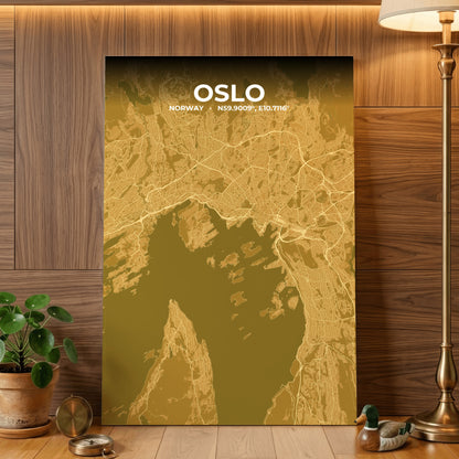 Oslo Forge Map Poster