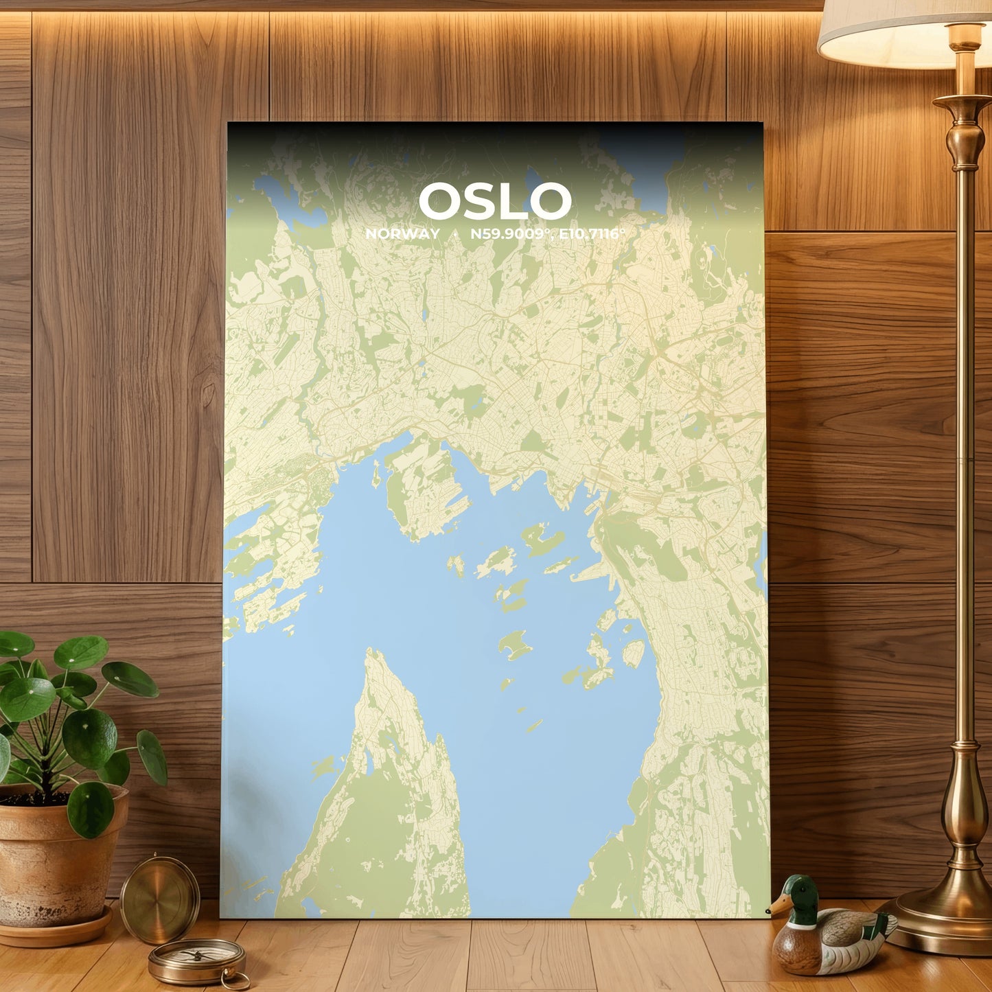 Oslo Drift Map Poster