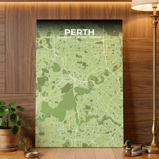 Perth Grove Map Poster