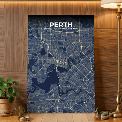 Perth Anchor Map Poster