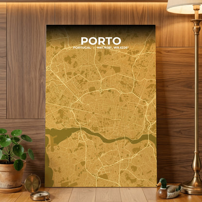 Porto Forge Map Poster