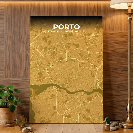Porto Forge Map Poster