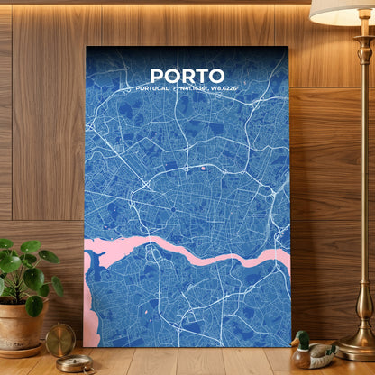 Porto Candy Map Poster