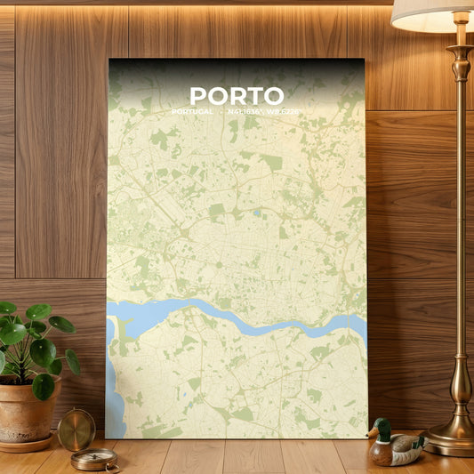 Porto Drift Map Poster