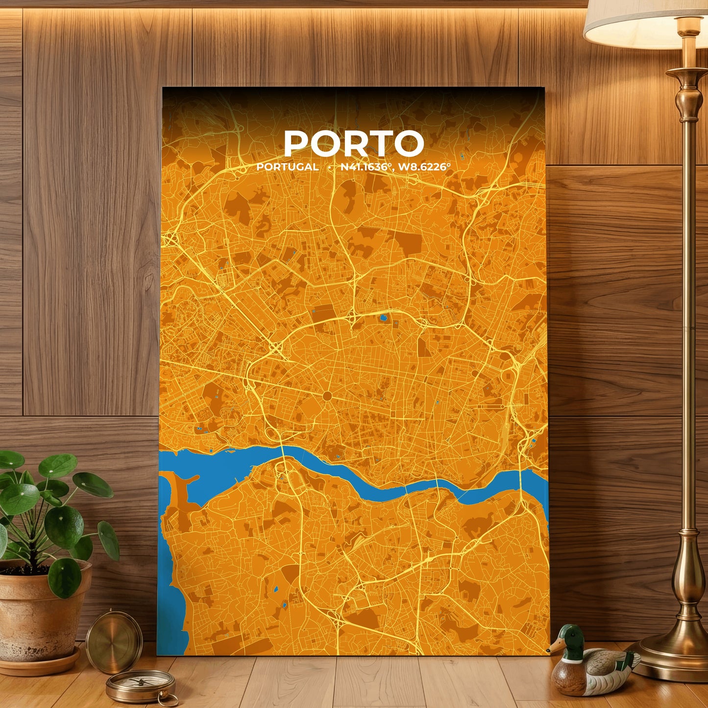 Porto Scorch Map Poster