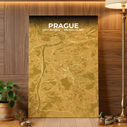Prague Forge Map Poster