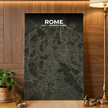 Rome Sable Map Poster