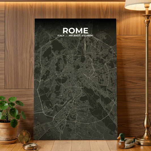Rome Sable Map Poster