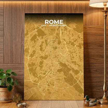 Rome Forge Map Poster