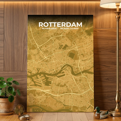 Rotterdam Forge Map Poster