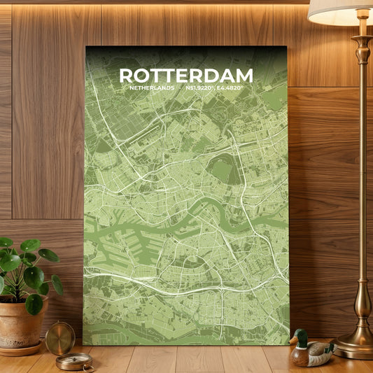 Rotterdam Grove Map Poster