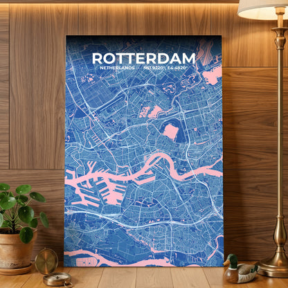 Rotterdam Candy Map Poster