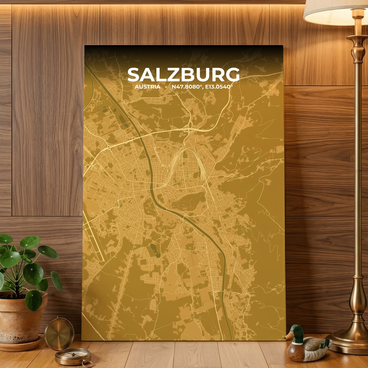 Salzburg Forge Map Poster