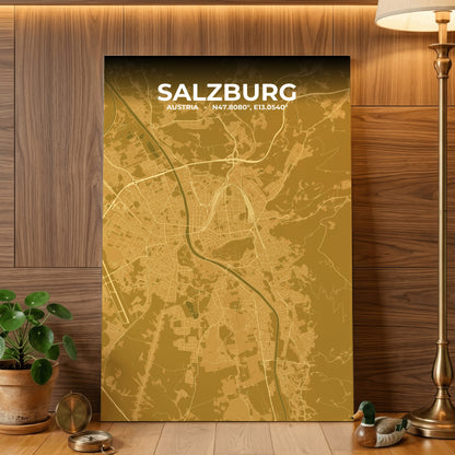 Salzburg Forge Map Poster